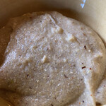 慈久庵 - ホカホカでそばの香り高く、ザラりとした舌触りですが、全体はねっとりと柔らかな食感。