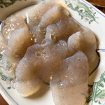 慈久庵 - ②『こんにゃく』生姜醤油で頂きます。