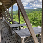 慈久庵 - 外のテラス