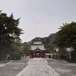 イチリン ハナレ - 2月後半の鎌倉。すでに人気がありません。