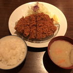 とんかつ檍 - カタロースかつ定食