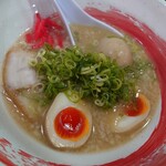 Nanatsu boshi - 追加の味玉(レンゲの上)