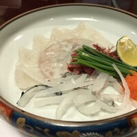 割烹 かじ 本店 - イカ姿ふぐ御膳