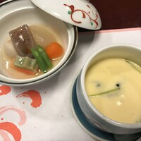 割烹 かじ 本店 - イカ姿ふぐ御膳