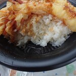 Katsupazushi - 日立がんばろう天丼500円　断面