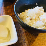 そば草香 - 鯛めし
      せっかくだから
      炊きたてをいただく♥♥