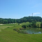 ロペ倶楽部 テラスレストラン - 12番池が絡むロング