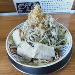 麺屋十郎兵衛 - 煮干十郎（汁なし・全部増し）