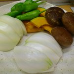 石樽 焼鳥専門店 - 野菜が鶏に又合います