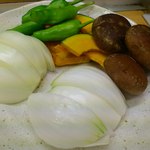 石樽 焼鳥専門店 - 野菜が鶏に又合います