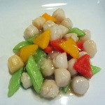 楽山 - 貝柱の塩炒め（コース）