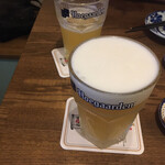 海晴亭 - ＊ ベルギー白生ビール　850円