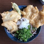 雲原大江山 鬼そば屋 - なな天そば(1,300円)