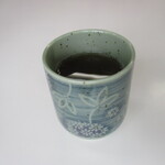 福源 - 食後には熱いお茶のサービスも！