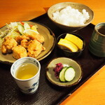 Nihombashi Tori Shika - ランチ　　　　からあげ定食