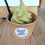 ブルック カフェ スタンド - かぶせ茶ソフト