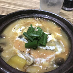快食倶楽部　万年 - シャケと白菜のクリーム煮