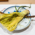 うを徳 - 2020.5 ヤングコーン炭火焼き