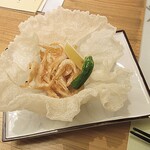 美喜鮨 - 白エビの唐揚げ