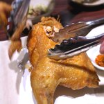 やきとりセンター - ひな鳥の半身揚げ　2020.1.31