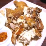 やきとりセンター - ひな鳥の半身揚げ￥690　2020.1.31