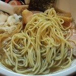 おおぜき中華そば店 - 麺の感じ