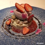 カーサ・デル・チーボ - ｸﾘｰﾑﾁｰｽﾞのﾑｰｽとﾋﾟｽﾀﾁｵのｸﾛｯｶﾝﾃとｲﾁｺﾞのﾐﾙｸｼﾞｪﾗｰﾄ