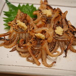 魚がし日本一 - 料理写真:焼きげそ生姜