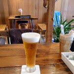 Hawaiian Restaurant ALOHABABY - セットドリンクはビールに300円税込。