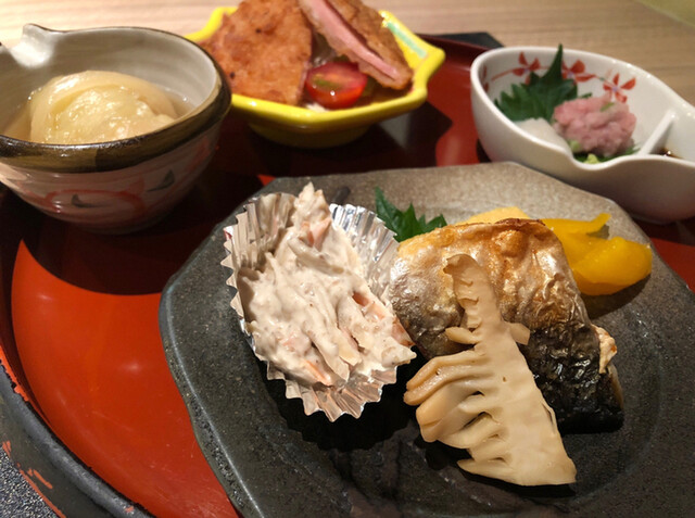 古町でお洒落な和食ランチ By Coco 酒菜 加ま久ら 旧店名 和ごころ 一代目あべ 白山 割烹 小料理 食べログ
