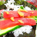 Rakki - 生食用太平洋産きはだまぐろ　８９８円（税込）手巻きにして【２０２０年５月】