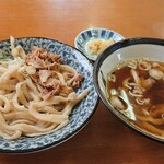 門々利うどん  - 肉つけうどん