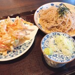 Echigoya Jiheisoba - 小ざる（冷）とかき揚げ（小）　980円