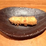 馳走屋河の - ホワイトアスパラガス揚