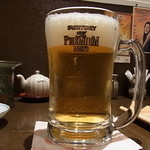 Shinryouri Tsuruno - まずはビールで乾杯♪