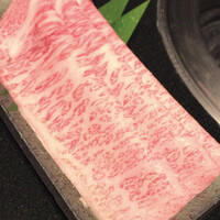 兜 麻布十番店 - 佐賀牛の焼きしゃぶサーロイン。 兜 麻布十番店 - 佐賀牛の焼きしゃぶサーロイン。