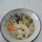 谷川米穀店 - うどん(小・冷)と卵(生卵)、２杯目