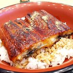 海鮮丼がってん寿司 - すしやのうな丼（アップ）