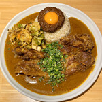 吉田カレー  - ミックス並・豚ダブル（限定）・アチャール