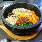 寄ってけや福寿草 - 石焼ビビンバ