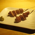 心人 - 砂肝：柚子胡椒で頂きます。 合いますねェ～！　　　　　2020.05.09