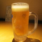 心人 - 生ビール。　　　　　2020.05.09