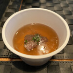 あざみ野うかい亭 - 濃厚コンソメスープ