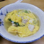 太湖 - 親子なんば。このお店の麺類で最高峰の400円(^_^;)