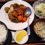 中華料理 好再来 - 香港風酢豚定食 790円
