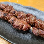 蘭州拉麺店 火焔山 - 串・表情。