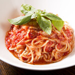 野菜がおいしいレストラン LONGING HOUSE - 茹で上げトマトチーズパスタ