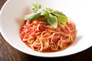 野菜がおいしいレストラン LONGING HOUSE - 茹で上げトマトチーズパスタ