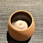 蒼 - 七皿目：新玉葱のムース　峯村シェフのスペシャイテです♪