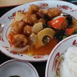 福臨 - 酢豚定食